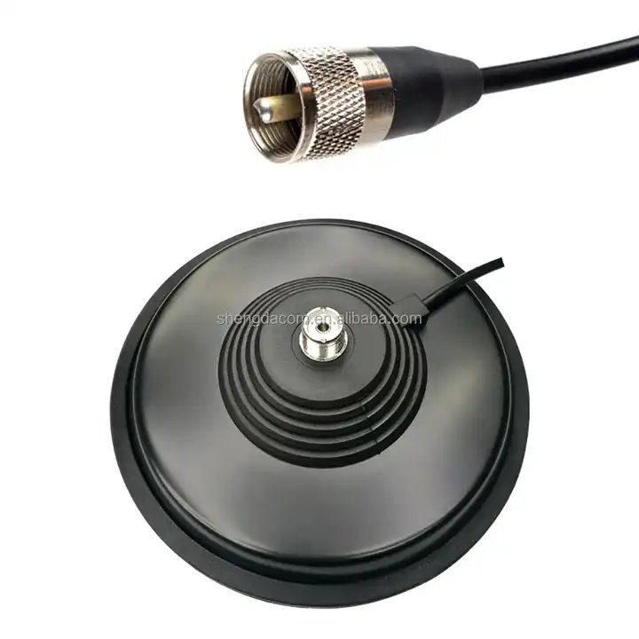 Strong car mobile antenna magnetic SO239 mount Diameter 170mm magnet base